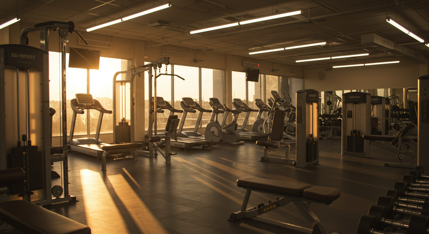 empty gym cover